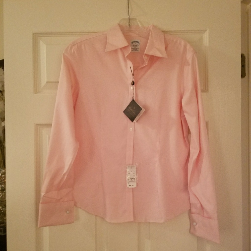 Brooks brothers button up top